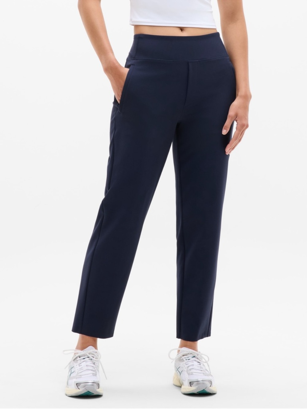Athleta Endless High Rise Pant Navy 22